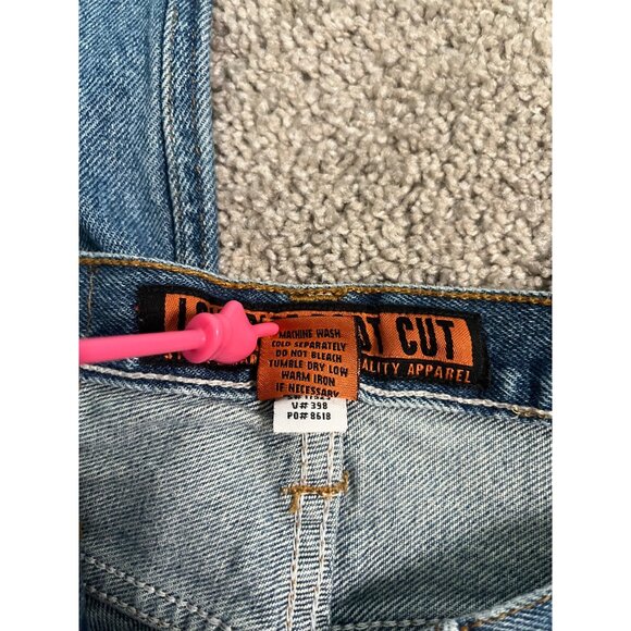 Steve & Barrys Red Star Denim Low Rise Bootcut Jeans S&B 100% Cotton - Picture 8 of 8